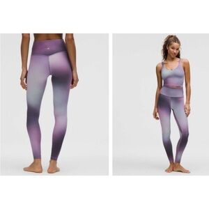 NWT lululemon Align™ High-Rise Pant 28" Aurora Haze Purple Multi Size 4